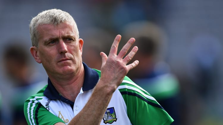 Limerick hurling manager John Kiely.