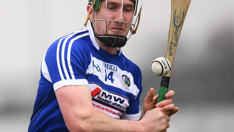 Willie Dunphy scored Laois' second goal against Antrim.