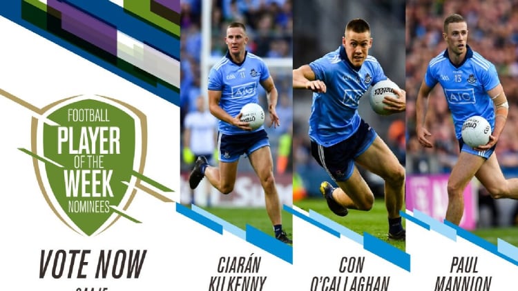 GAA.ie Footballer of the Week nominations