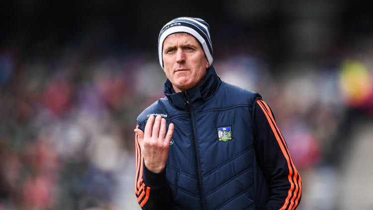 Limerick hurling manager John Kiely.