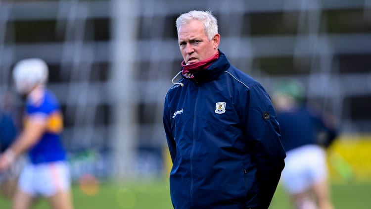 Galway manager Shane O'Neill pictured at the LIT Gaelic Grounds last Saturday.