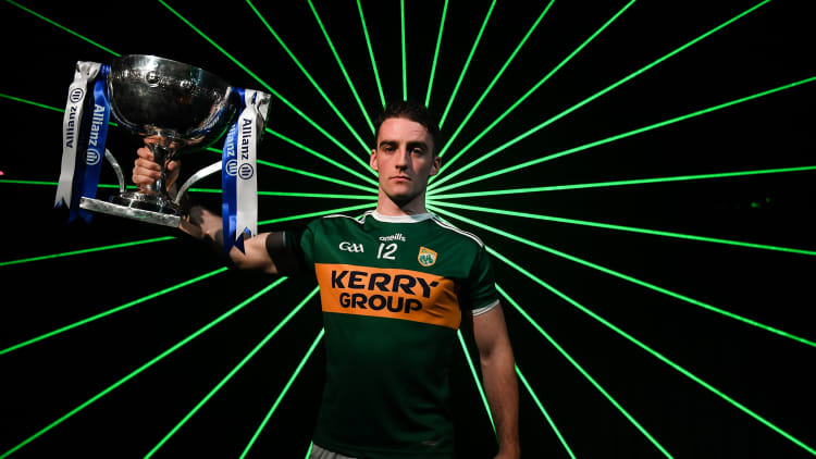 Kerry forward Stephen O'Brien pictured at the Allianz Football League launch.