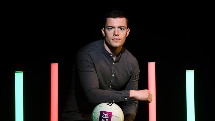 Mayo footballer Stephen Coen pictured at the launch of the AIB Future Sparks Festival 2020, an innovative careers festival for senior cycle students, which is taking place on March 26 in the RDS.