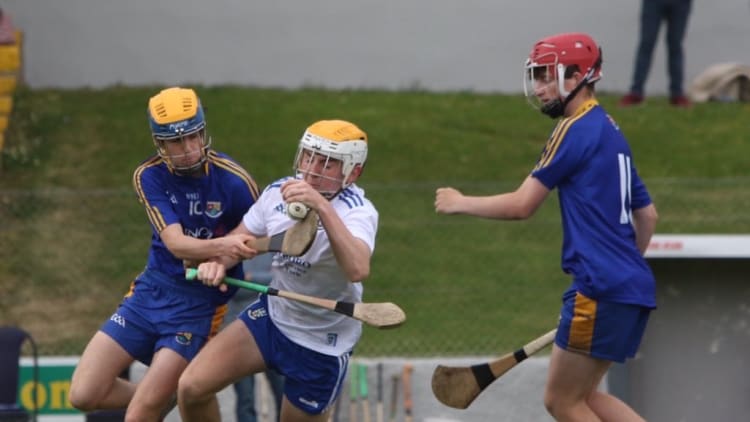 Action from this year's Celtic Challenge clash of Longford and Monaghan.