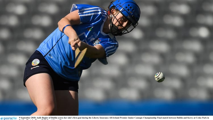 Aoife Bugler netted a goal for Dublin against Kerry at Croke Park.