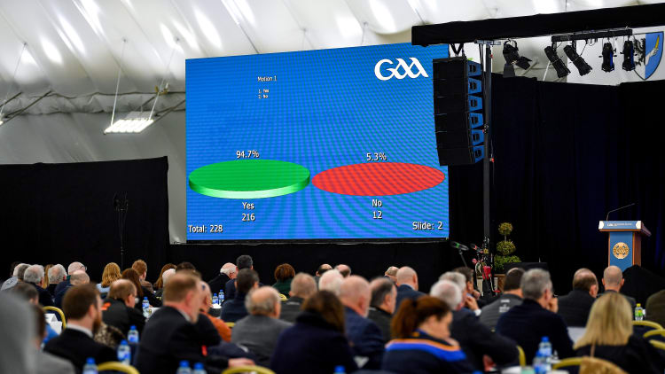 Motion One was carried at GAA Annual Congress.