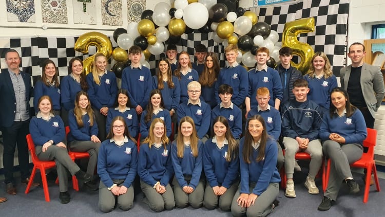 The Gort Community School GAA Club Committee is made up of Future Leaders Programme TY pupils.