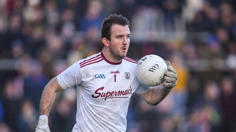 An Spideal goalkeeper Maghnus Breathnach made two penalty shootout saves for Galway against Mayo in the Connacht FBD League Semi-Final last weekend.