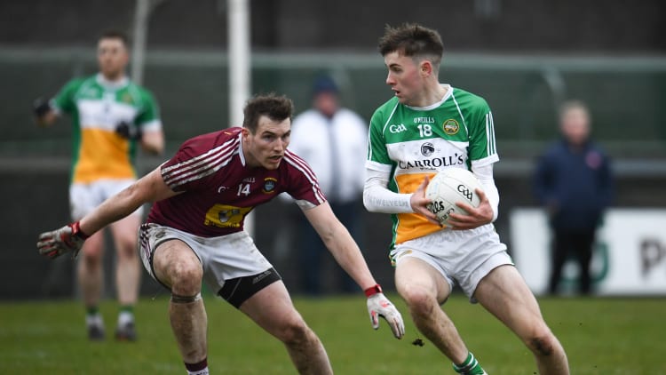 The promising Cian Johnson inspired Ferbane to Offaly Senior Football Championship glory.