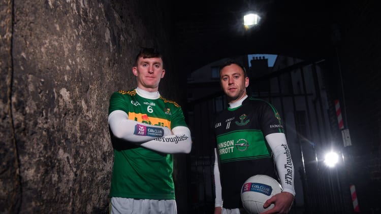 Seamus Kennedy, Clonmel Commercials, and Paul Kerrigan, Nemo Rangers, pictured ahead of the AIB Munster Club SFC Final.