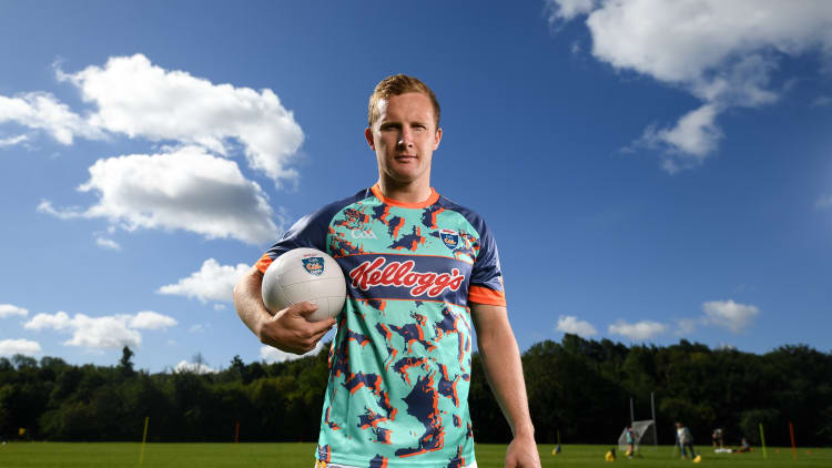 Dublin footballer Ciarán Kilkenny at the Kellogg’s GAA Cúl Camp in St Brendan’s GAA Club, Dublin. The camp was attended by Siún Brophy, the 1 millionth child to register for the the Kellogg's GAA Cúl Camps since the beginning of the Kellogg sponsorship in 2012. The stars of the future also celebrated the start of the 2020 GAA Cúl Camps which began today across the country.
