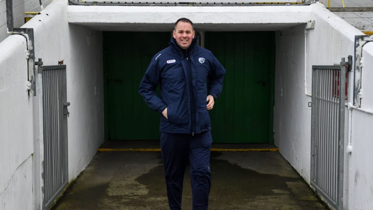 Laois manager, Mike Quirke.