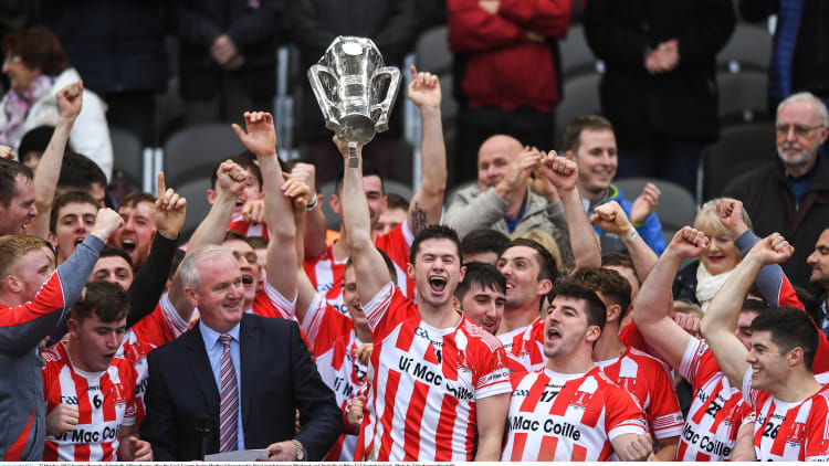Seamus Harnedy captained Imokilly to Cork SHC glory in 2017.