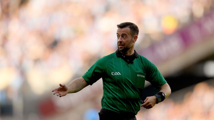 David Gough will referee Sunday's All Ireland SFC Final at Croke Park between Dublin and Kerry.