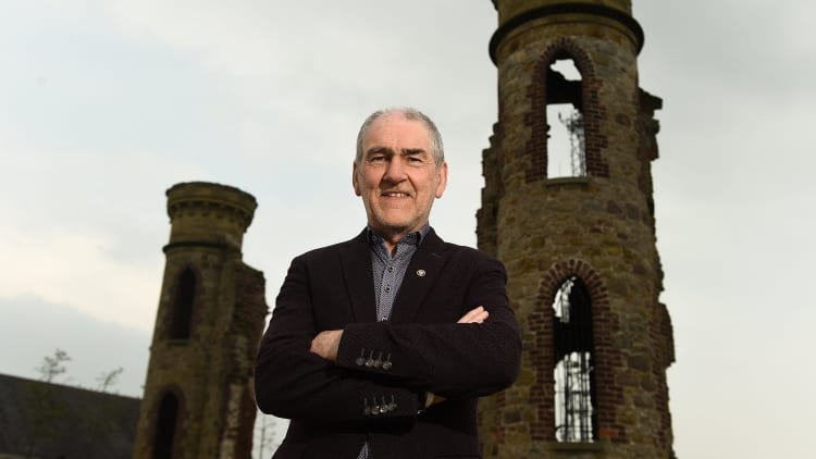 Tyrone Manager Mickey Harte during the official launch of the 2019 Ulster Senior Football Championship launch at the Hill of The O'Neill in Dungannon, Co Tyrone.