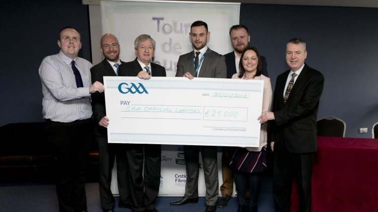 GAA staff members raised €25,000 for five charities.