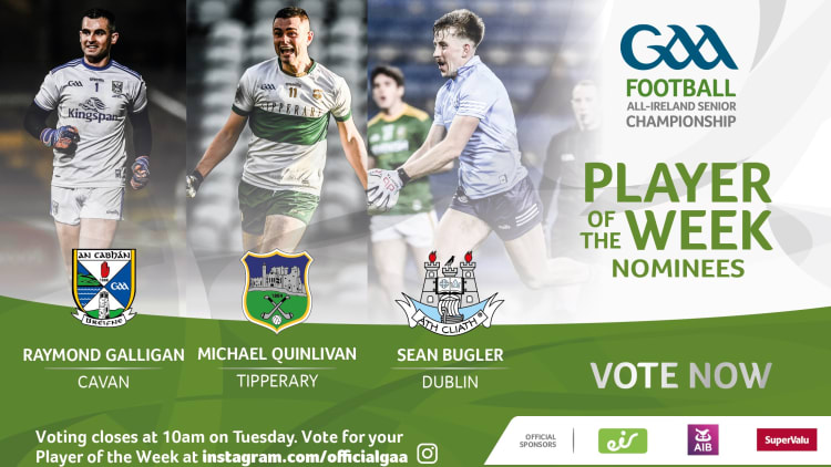 GAA.ie Footballer of the Week nominations.