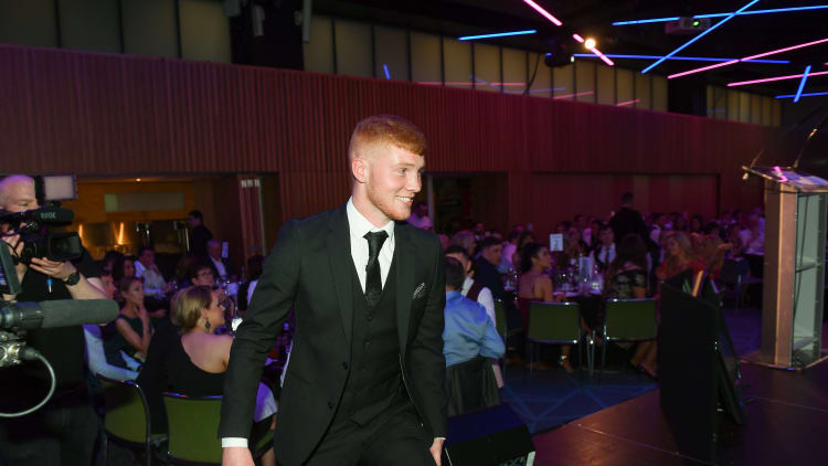 Ballyhale Shamrocks Adrian Mullen was named AIB Club Hurler of the Year on Saturday.