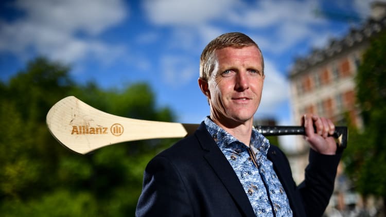 Kilkenny legend Henry Shefflin pictured at the launch of the Allianz League Legends series in Dublin today, which features him and Kerry legend Tomás Ó Sé reminiscing about their most memorable Allianz League moments. This year marks the 29th season that Allianz has sponsored the competition, making it one of the longest sponsorships in Irish sport.