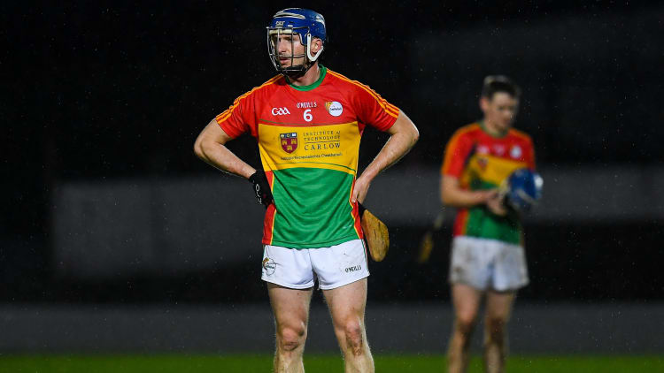 David English landed a late equalising free for Carlow.