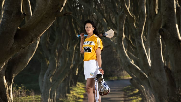 Antrim camogie star, Maeve Connolly.