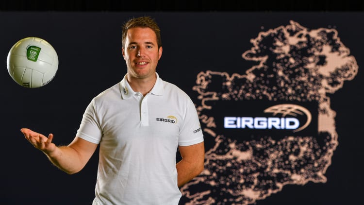 Former Cork footballer Colm O'Neill pictured at the launch of the EirGrid Under 20 Football Championship.
