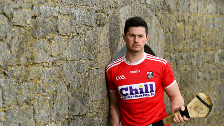 Cork captain Seamus Harnedy pictured at the launch of the Munster Senior Hurling Championship.