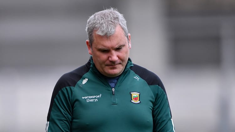 Mayo manager James Horan during the GAA Football All-Ireland Senior Championship Quarter-Final match between Kerry and Mayo at Croke Park, Dublin.