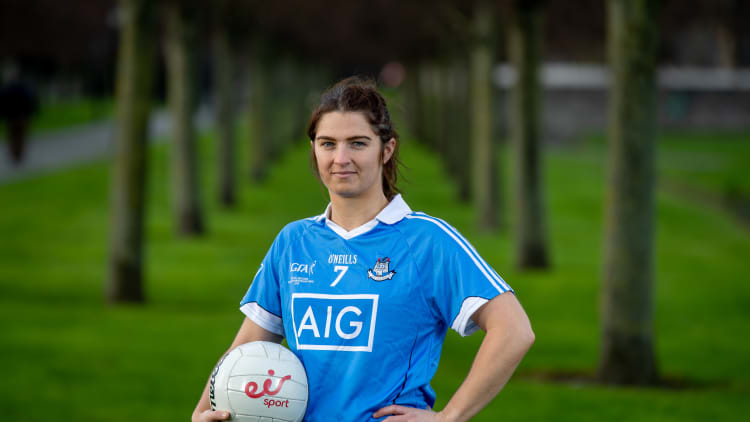 Dublin Ladies footballer Niamh Collins pictured at the launch of eir's spring GAA coverage.