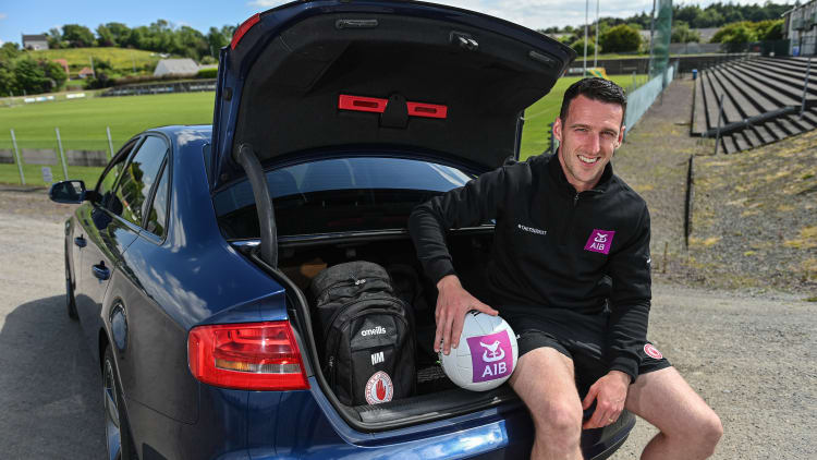 Tyrone and Edendork St Malachy's goalkeeper Niall Morgan pictured at the launch of AIB’s new series, The Drive, which explores the adversity faced by inter-county players in the modern game and what drives them to pull on the jersey year after year. Hosted by Ardal O’Hanlon, The Drive features the stories of four inter-county players and their journeys on and off the pitch, celebrating the incredible perseverance showed by players across the country, who despite logic, can’t quit, no matter how tough it gets, because Tough Can’t Quit. You can view the teaser for the series on AIB GAA’s social channels.
