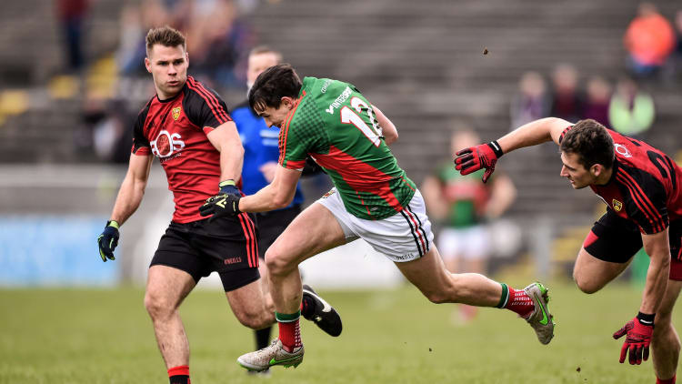 Jason Doherty on the attack.