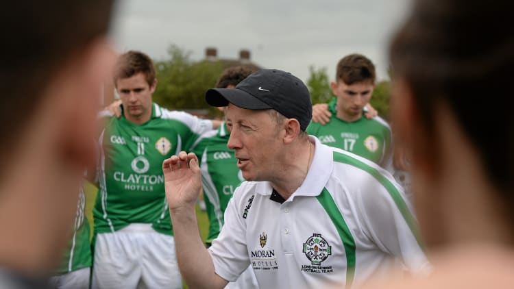 Former London manager Paul Coggins is in charge of Tír Chonaill Gaels.