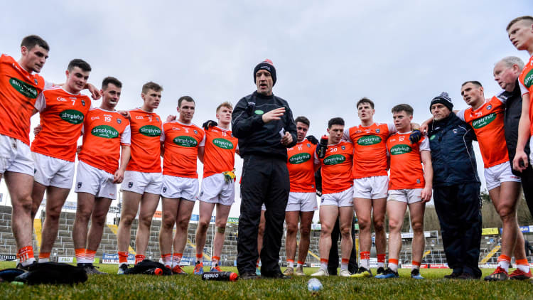 Kieran McGeeney's Armagh face a crucial Allianz Football League Division Two clash against Fermanagh at Brewster Park on Saturday.