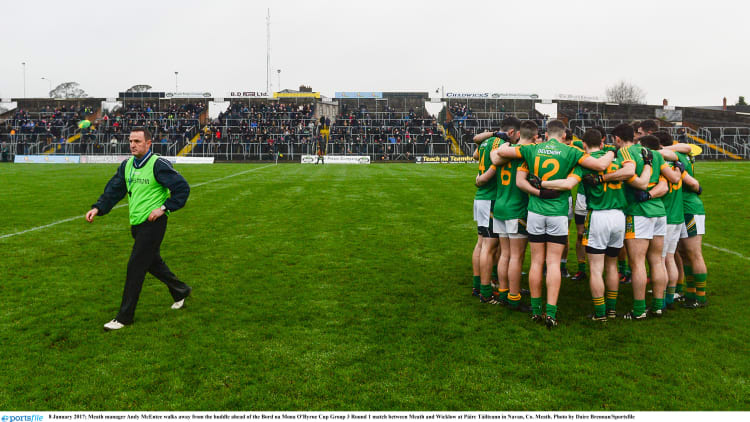 New Meath manager Andy McEntee.