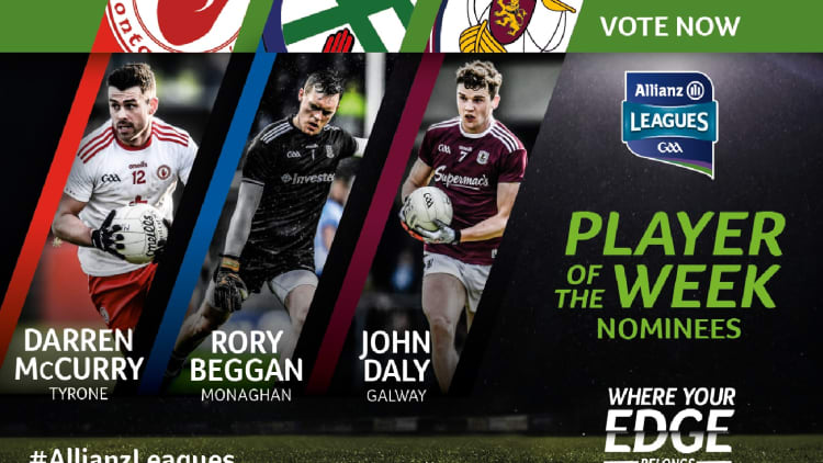 GAA.ie Footballer of the Week nominations.
