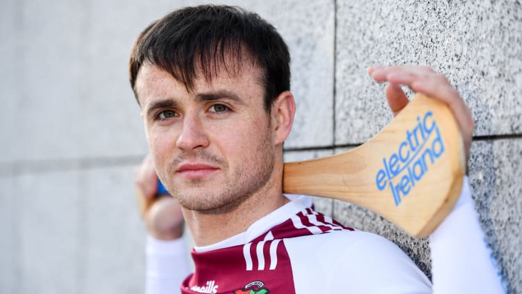 Paul Hoban of NUIG poses for a portrait during the Electric Ireland Higher Education GAA Championships Launch and Draw at DCU, Dublin.