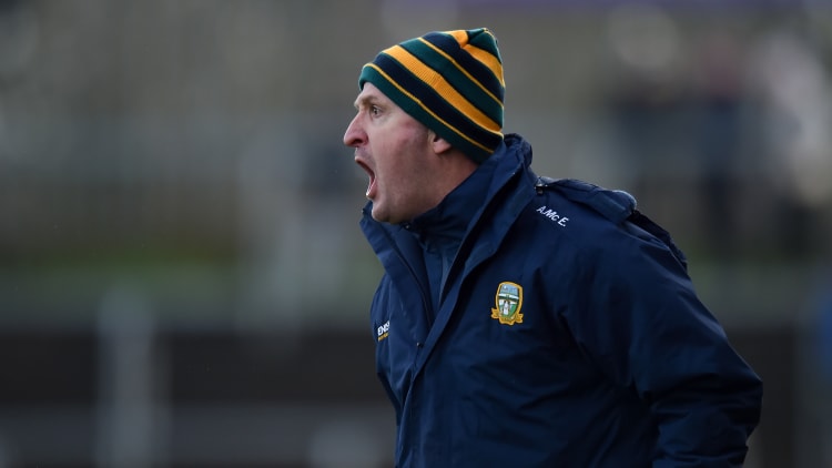 Meath manager Andy McEntee during the Allianz Football League Division 1 Round 1 match between Tyrone and Meath at Healy Park in Omagh, Tyrone.