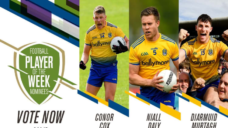 GAA.ie Footballer of the Week nominations.
