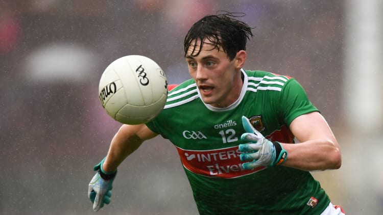 Mayo captain Diarmuid O'Connor during the Connacht SFC Semi-Final against Roscommon at Elverys MacHale Park.