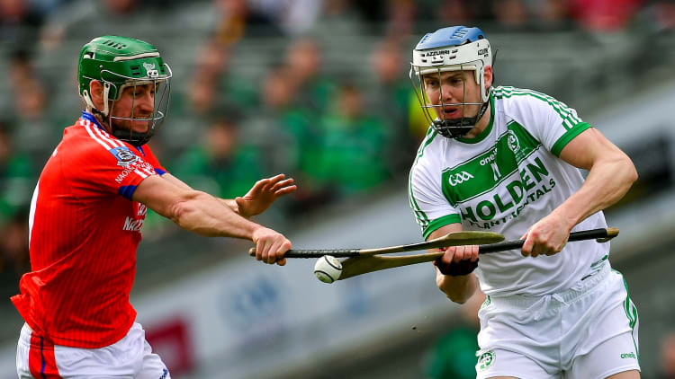 David Burke, St Thomas', and TJ Reid, Ballyhale Shamrocks, in action during the 2019 AIB All Ireland Club SHC Final at Croke Park.