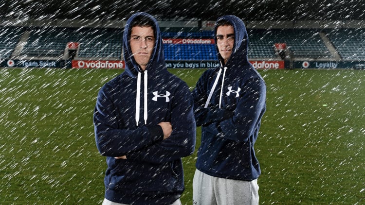 Dublin defenders Rory O'Carroll and James McCarthy pictured together in 2012.