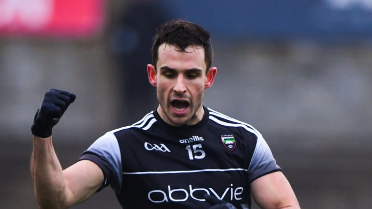 Niall Murphy scored nine points for Sligo against Carlow.