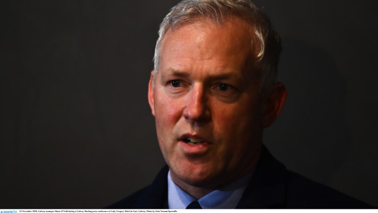Galway senior hurling manager Shane O'Neill.