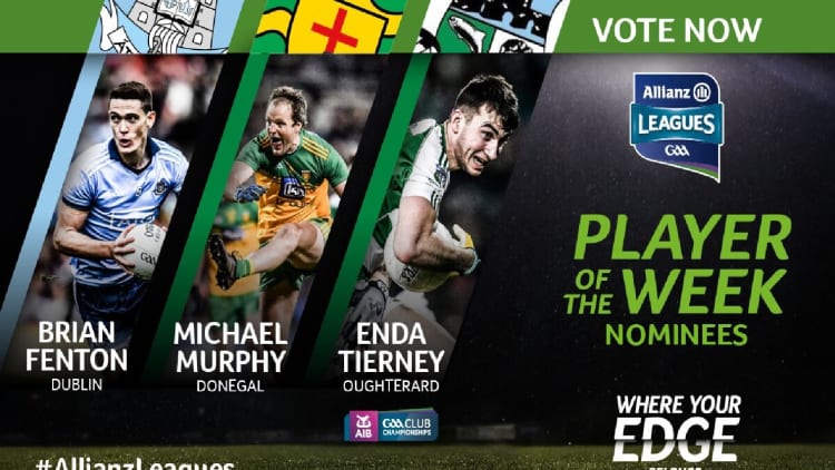 GAA.ie Footballer of the Week nominations.