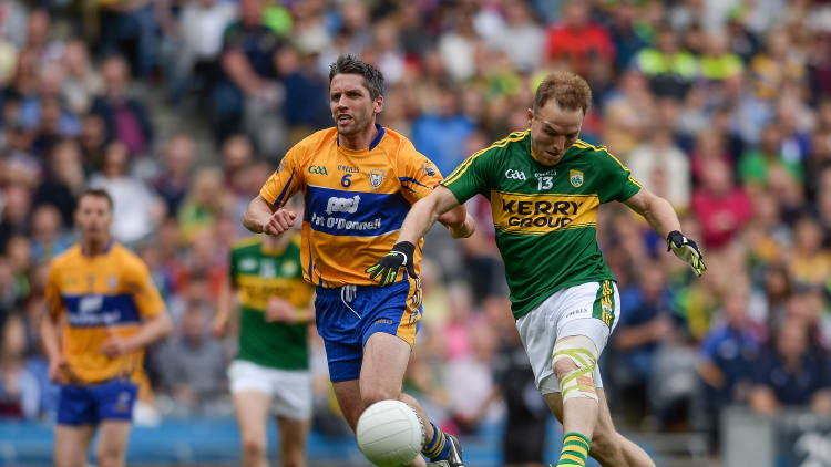 Darran O Sullivan netted a goal for Munster champions Kerry.