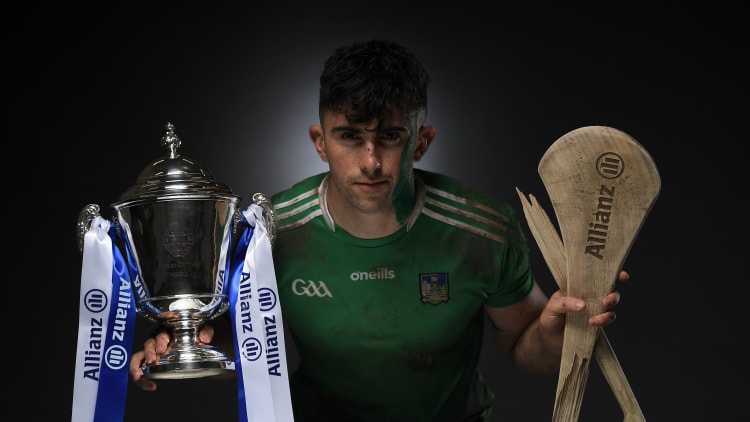 Limerick hurler Aaron Gillane pictured at the 2019 Allianz Hurling League Final preview event in Croke Park.