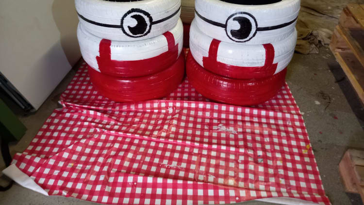 Preparations continue in Shinrone, where there is no shortage of red and white on display, ahead of a first Offaly SHC Final appearance since 1960.