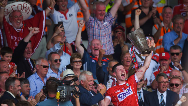 Seamus Harnedy captained Cork to the 2018 Munster SHC title.