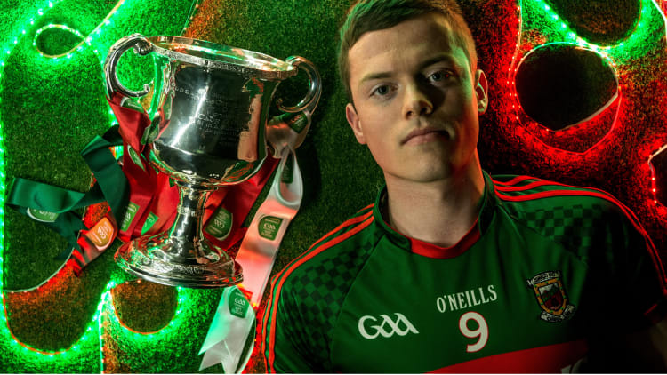 Mayo under 21 captain Stephen Coen.