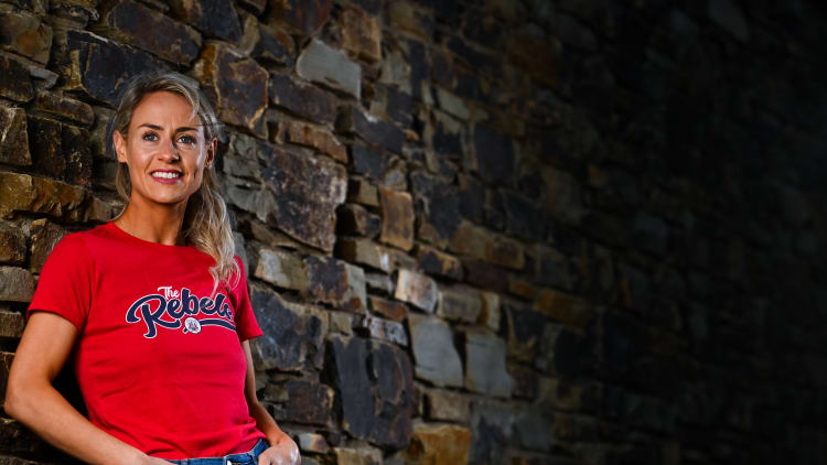 Pictured is Cork Ladies Footballer Orla Finn, who today was on hand to launch a landmark partnership between the GAA and Dublin based company, The Marketing Hub. The partnership will see The Marketing Hub become the GAA’s first licensed leisurewear supplier. The clothing collection will feature a wide range of items specifically created for GAA fans in 32 counties as well as New York and London. The various county ranges will be exclusively available online at www.ganzee.ie.